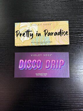 Violet Voss Pretty In Paradise & Disco Drip Eyeshadow Pallets
